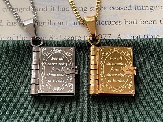 Book Lovers Necklace